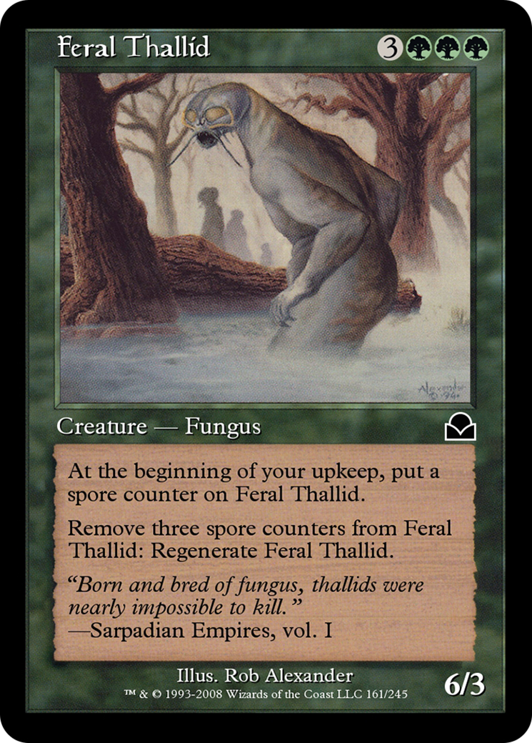 Feral Thallid  [Masters Edition II] Foil