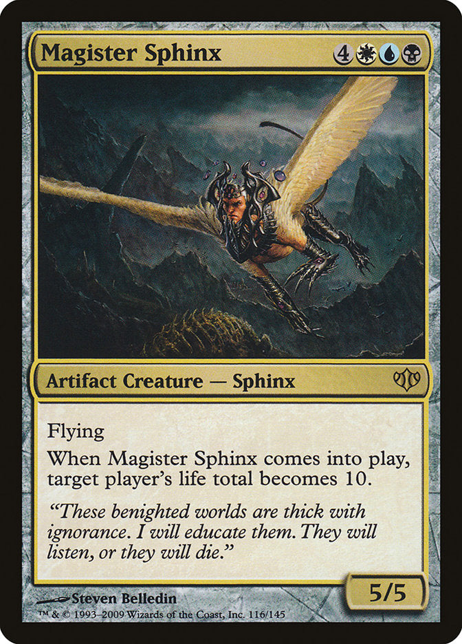 Magister Sphinx [Conflux] Foil