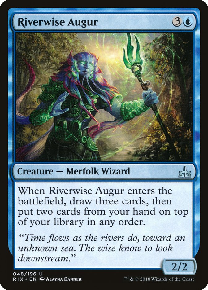 Riverwise Augur [Rivals of Ixalan] Foil