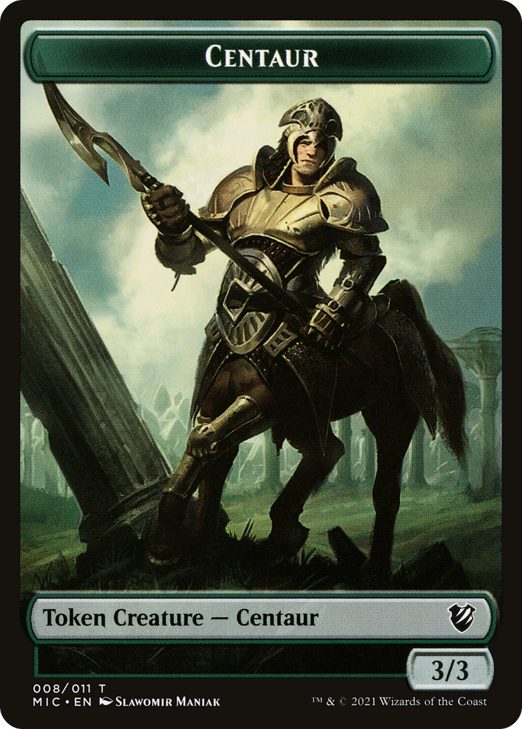 Centaur  [Midnight Hunt Commander Tokens]