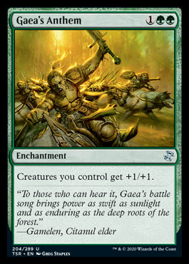 Gaea's Anthem [Time Spiral Remastered] Foil