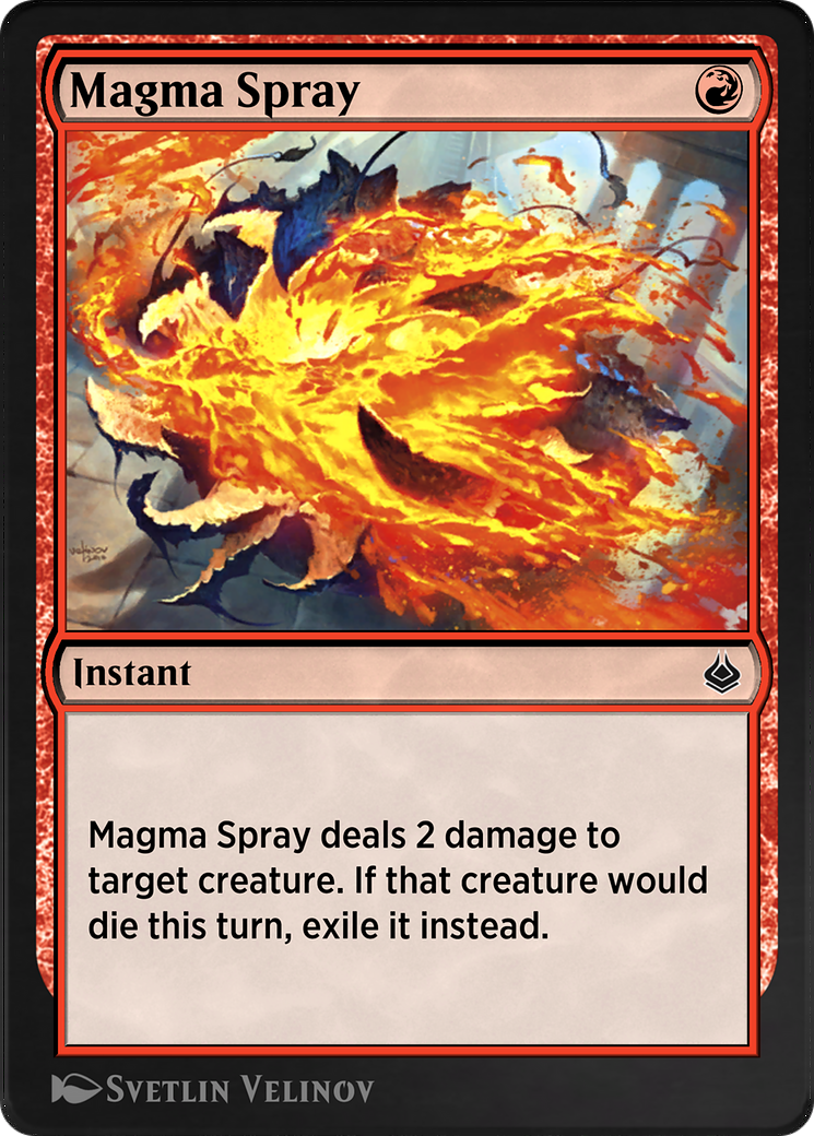 Magma Spray  [Amonkhet Remastered]