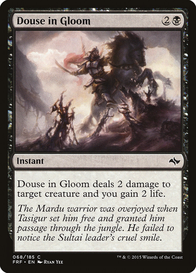 Douse in Gloom [Fate Reforged] Foil