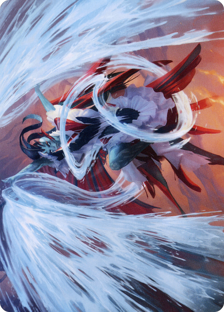 Torrent Sculptor // Torrent Sculptor  [Strixhaven Art Series] (Borderless) Foil