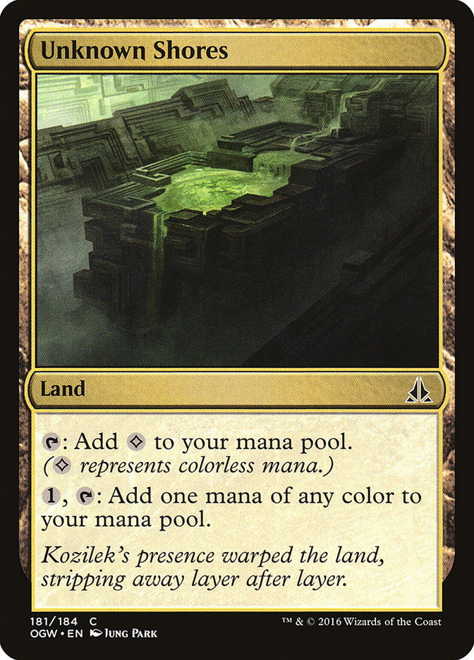 Unknown Shores [Oath of the Gatewatch] Foil