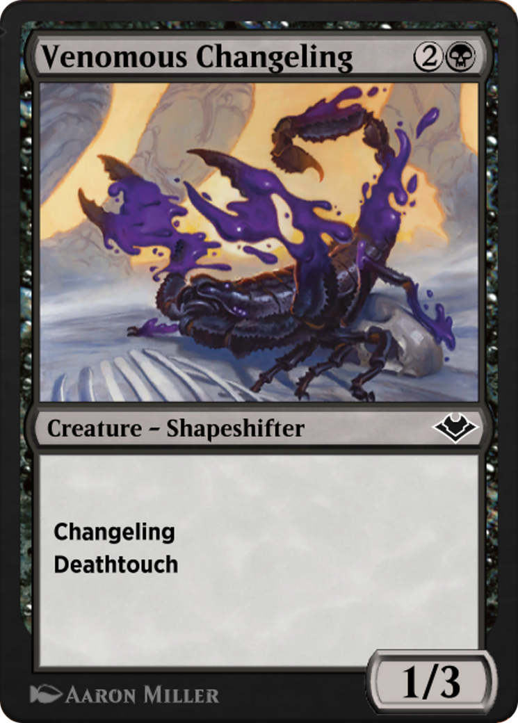 Venomous Changeling  [Jumpstart: Historic Horizons]