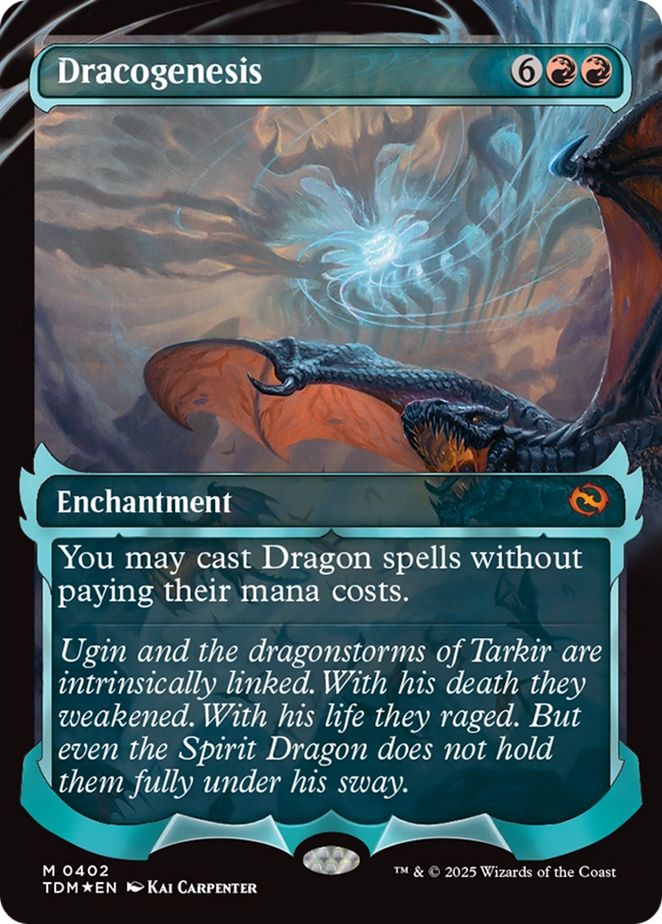 Dracogenesis (0402) (Showcase) (Japanese) [Tarkir: Dragonstorm] Foil