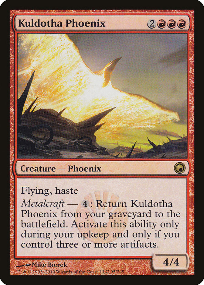 Kuldotha Phoenix [Scars of Mirrodin] Foil