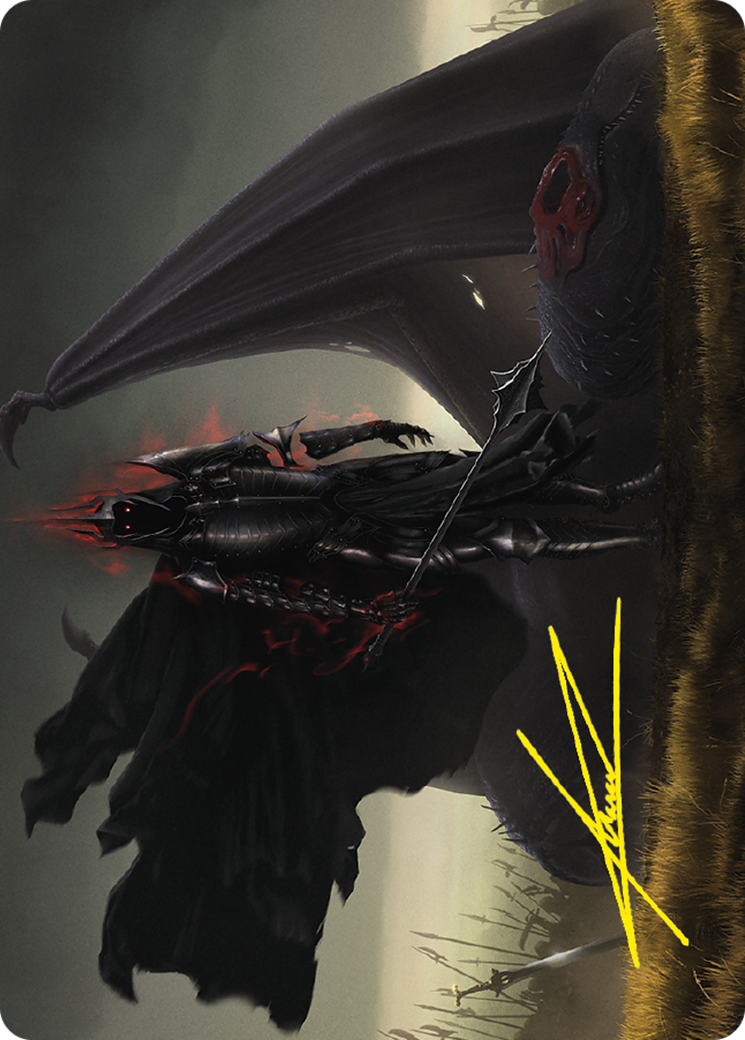 Witch-king of Angmar // Witch-king of Angmar  [Tales of Middle-earth Art Series] (Borderless) Foil