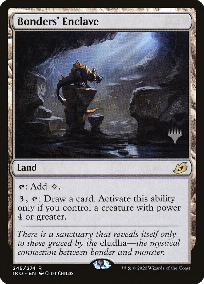 Bonders' Enclave (Promo Pack) [Ikoria: Lair of Behemoths Promos] Foil