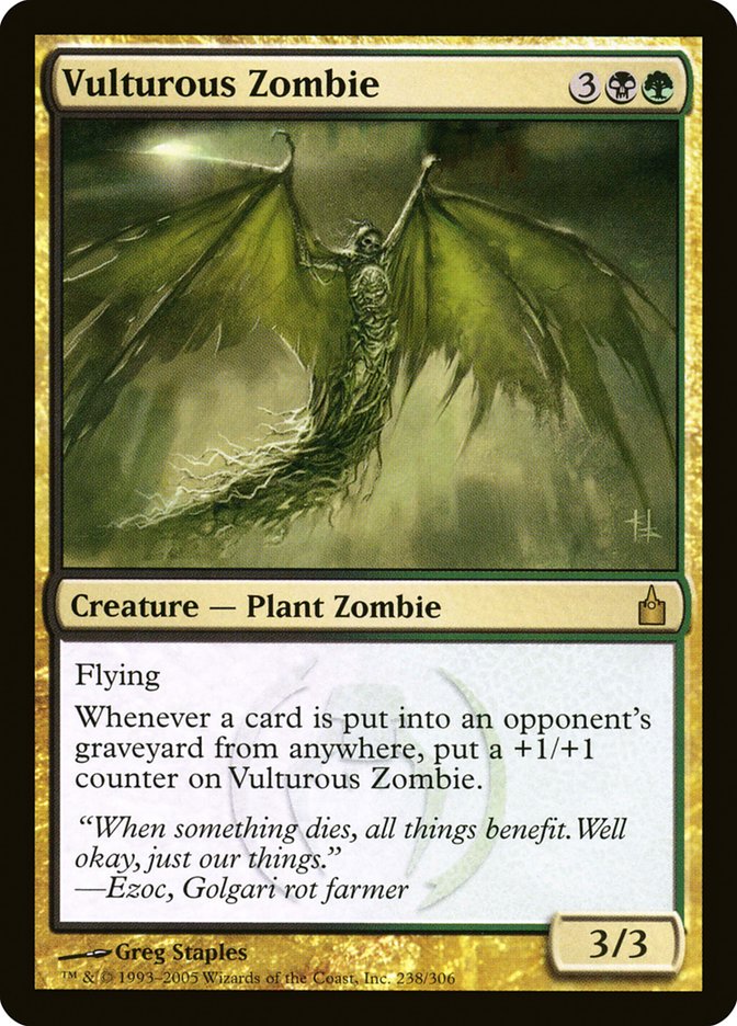 Vulturous Zombie [Ravnica: City of Guilds] Foil