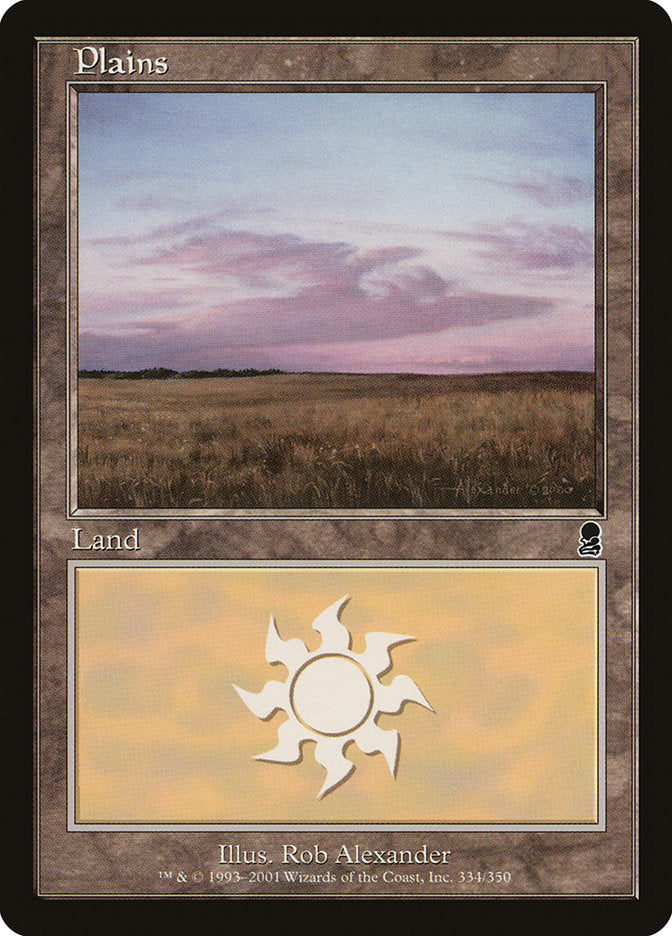Plains (334) [Odyssey] Foil