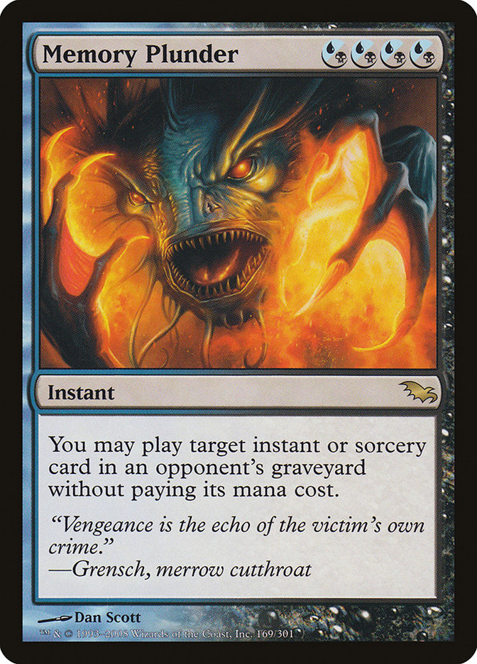Memory Plunder [Shadowmoor] Foil