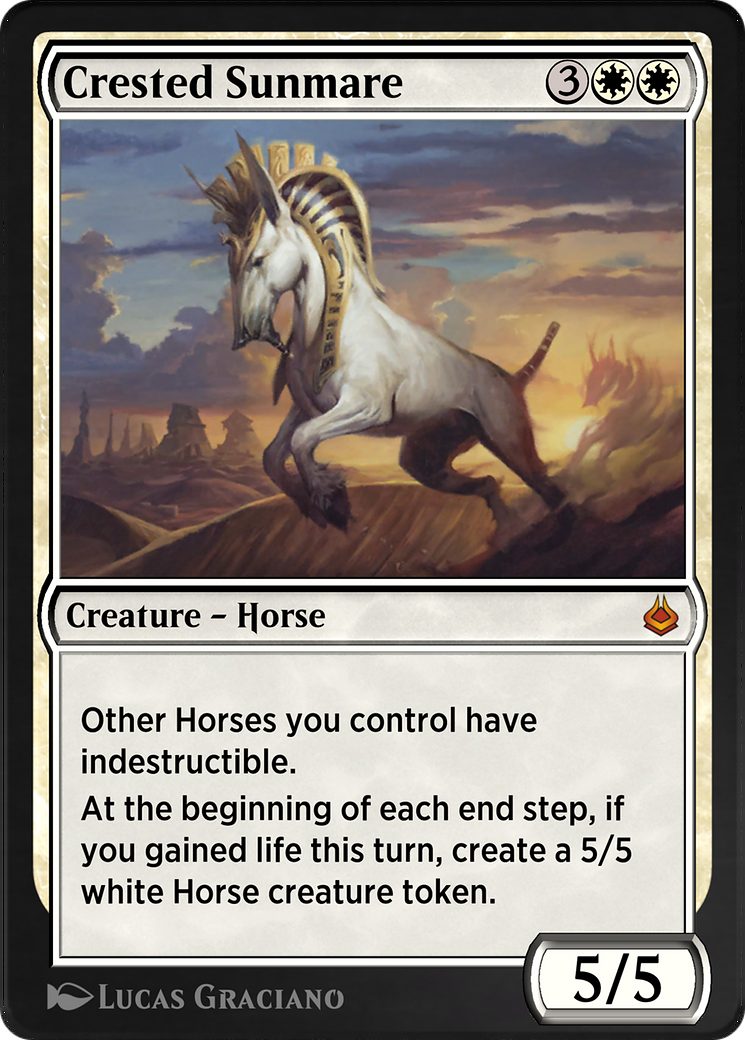 Crested Sunmare  [Amonkhet Remastered]