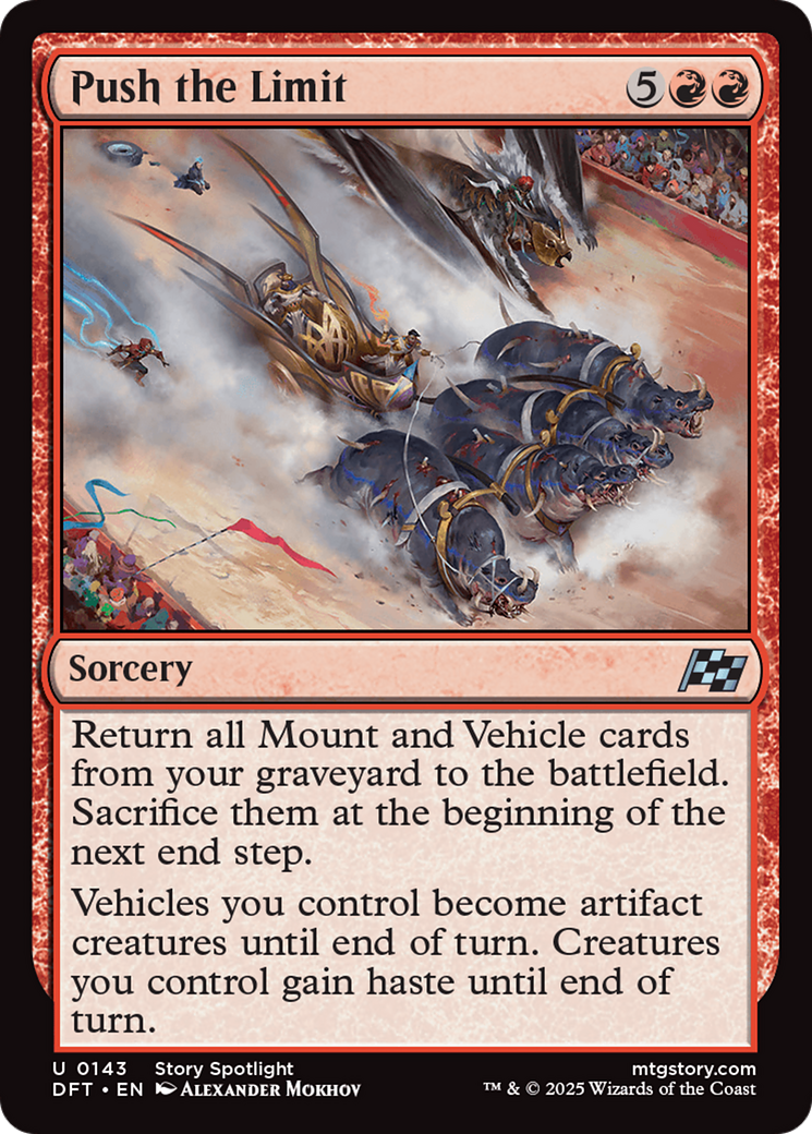 Push the Limit [Aetherdrift] Foil