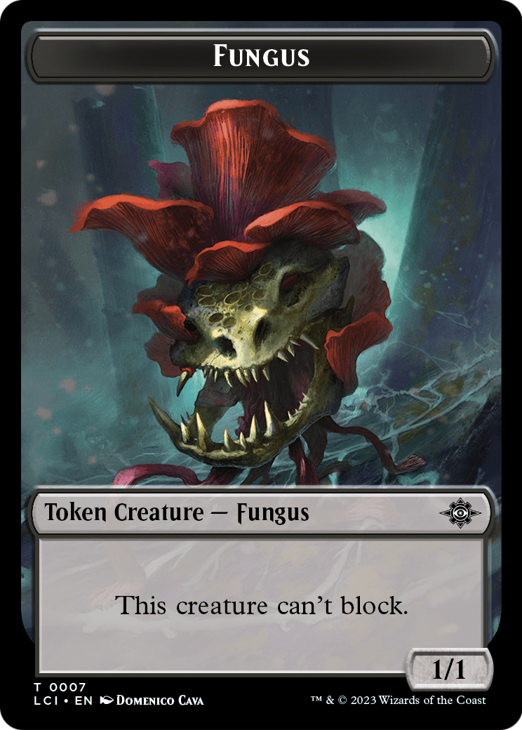 Fungus  [The Lost Caverns of Ixalan Tokens]