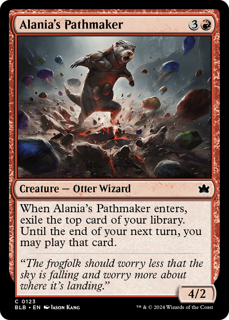 Alania's Pathmaker [Bloomburrow] Foil