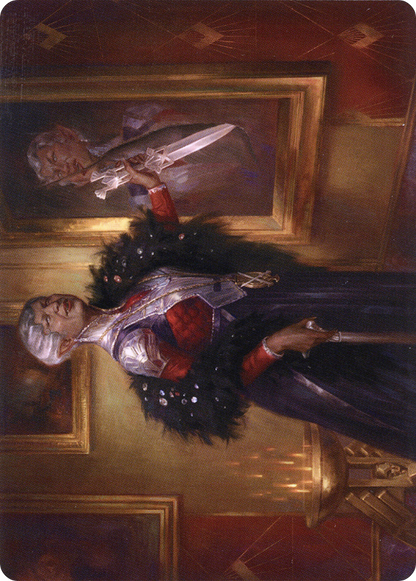 Evelyn, the Covetous // Evelyn, the Covetous  [New Capenna Art Series] (Borderless) Foil