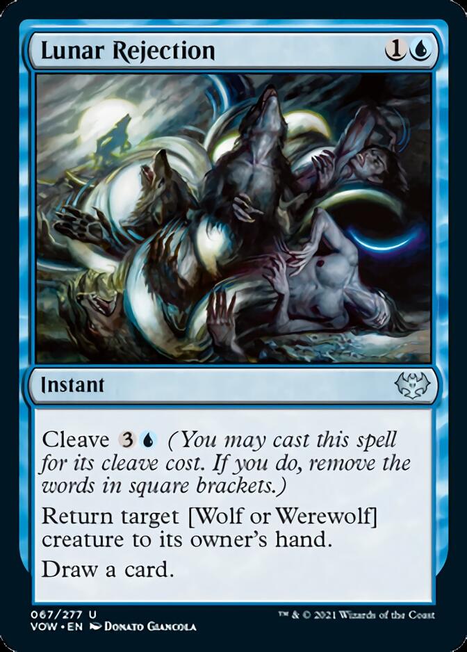 Lunar Rejection [Innistrad: Crimson Vow] Foil