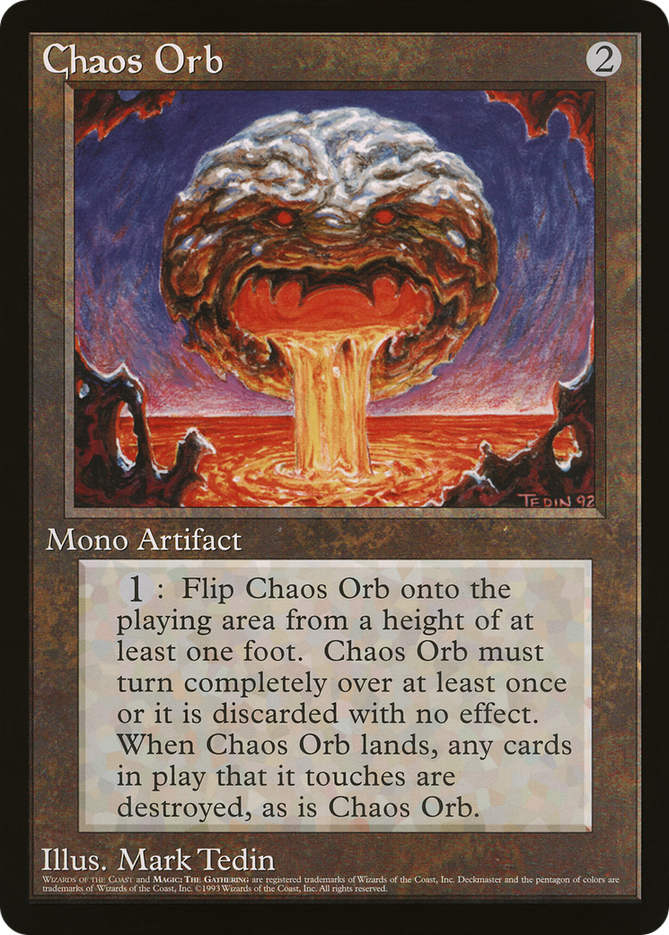 Chaos Orb  [Oversized 90's Promos]