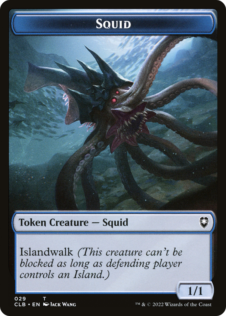 Squid  [Battle for Baldur's Gate Tokens]