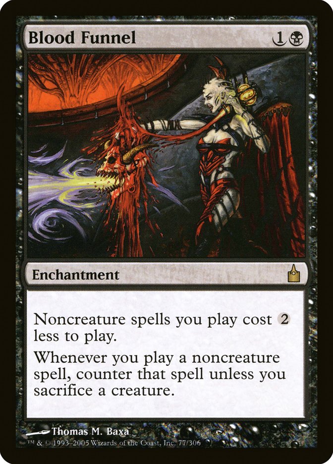 Blood Funnel [Ravnica: City of Guilds] Foil