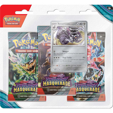 Scarlet & Violet: Twilight Masquerade - Three Booster Blister