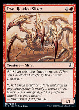 Two-Headed Sliver [Time Spiral Remastered] Foil