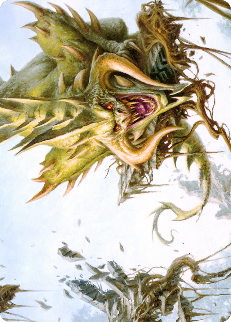 Canopy Baloth // Canopy Baloth  [Zendikar Rising Art Series] (Borderless) Foil