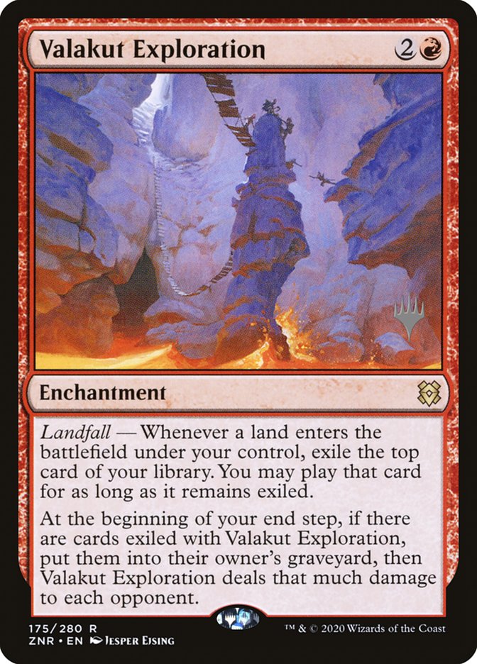 Valakut Exploration (Promo Pack) [Zendikar Rising Promos] Foil