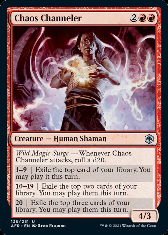 Chaos Channeler [Dungeons & Dragons: Adventures in the Forgotten Realms] Foil