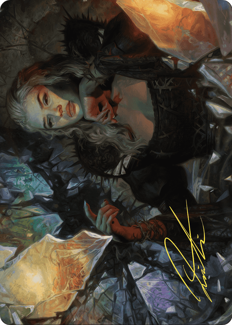 Prophetic Prism // Prophetic Prism  [Wilds of Eldraine Art Series] (Borderless) Foil