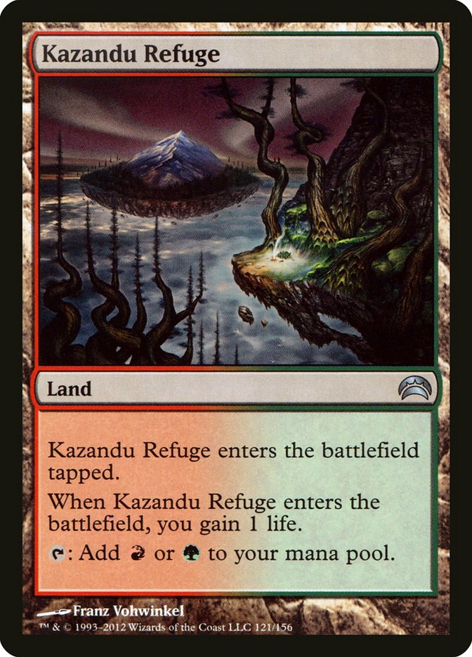 Kazandu Refuge [Planechase 2012] Foil