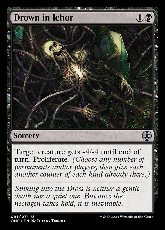 Drown in Ichor [Phyrexia: All Will Be One] Foil