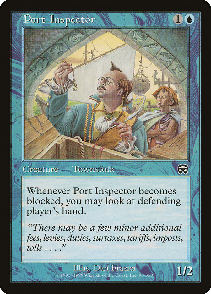 Port Inspector [Mercadian Masques] Foil