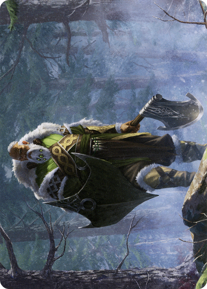 Fynn, the Fangbearer // Fynn, the Fangbearer  [Art Series: Kaldheim] (Borderless)