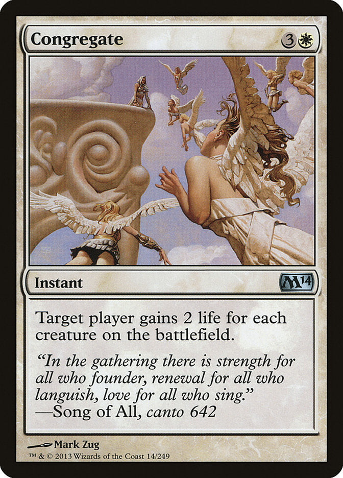 Congregate [Magic 2014] Foil