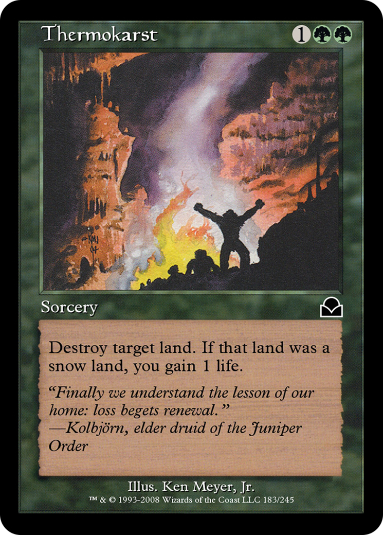 Thermokarst  [Masters Edition II] Foil