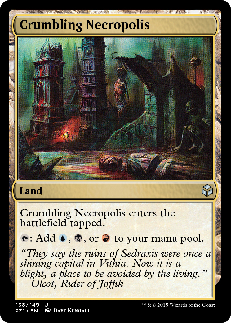 Crumbling Necropolis  [Legendary Cube Prize Pack]