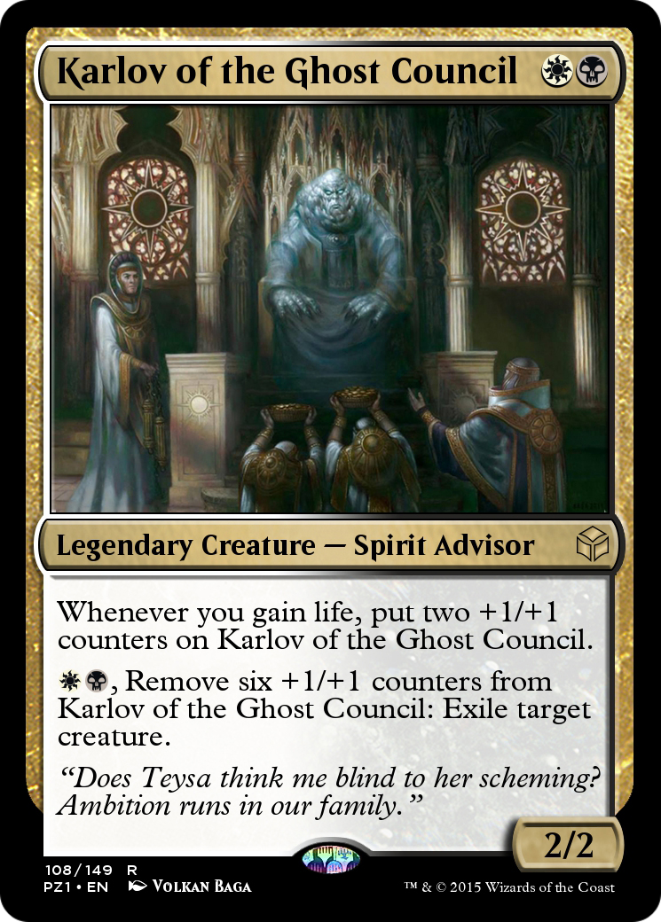 Karlov of the Ghost Council  [Legendary Cube Prize Pack]