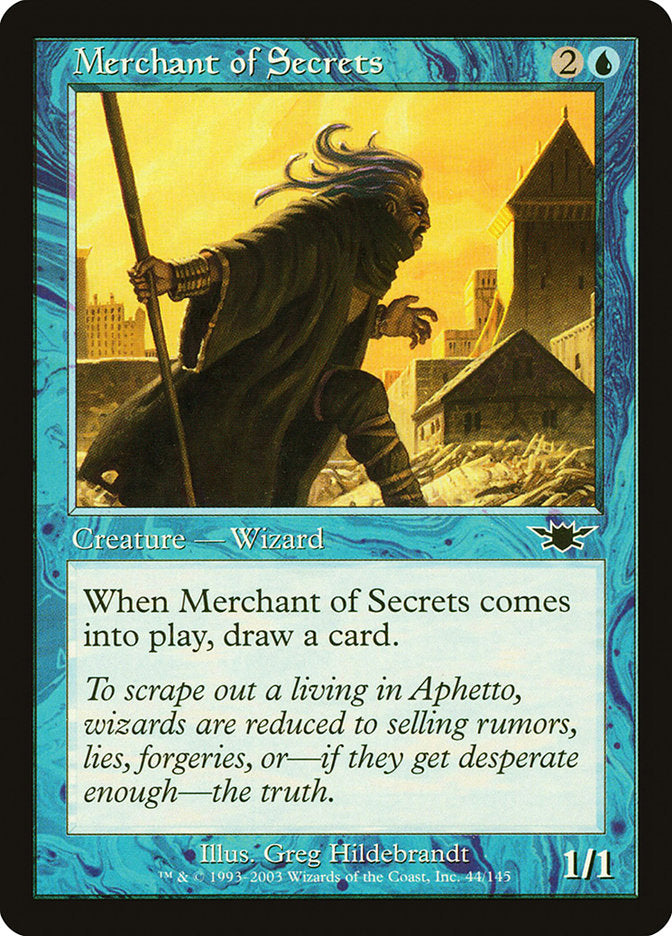 Merchant of Secrets [Legions] Foil