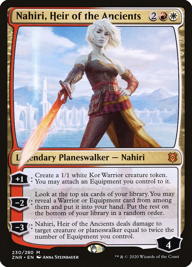 Nahiri, Heir of the Ancients [Zendikar Rising] Foil