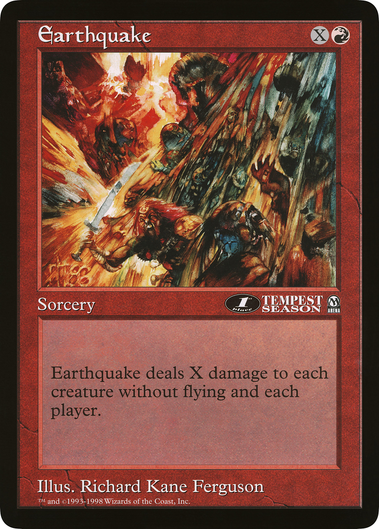 Earthquake  [Oversized League Prizes]