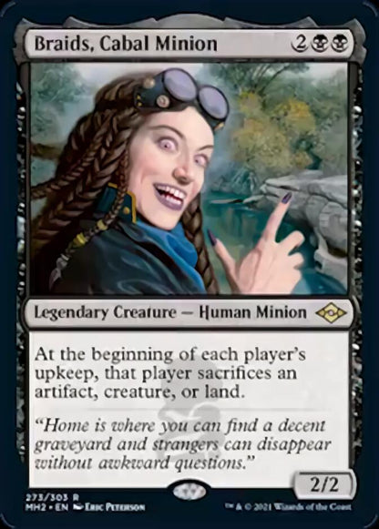 Braids, Cabal Minion [Modern Horizons 2] Foil