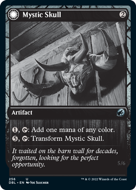 Mystic Skull // Mystic Monstrosity [Innistrad: Double Feature] Foil