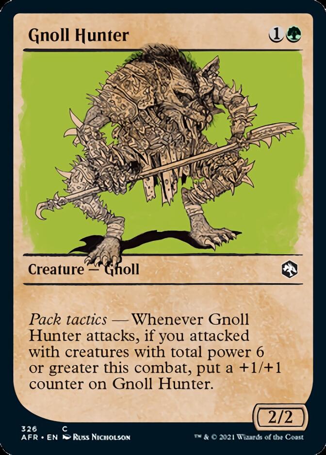 Gnoll Hunter (Showcase) [Dungeons & Dragons: Adventures in the Forgotten Realms] Foil