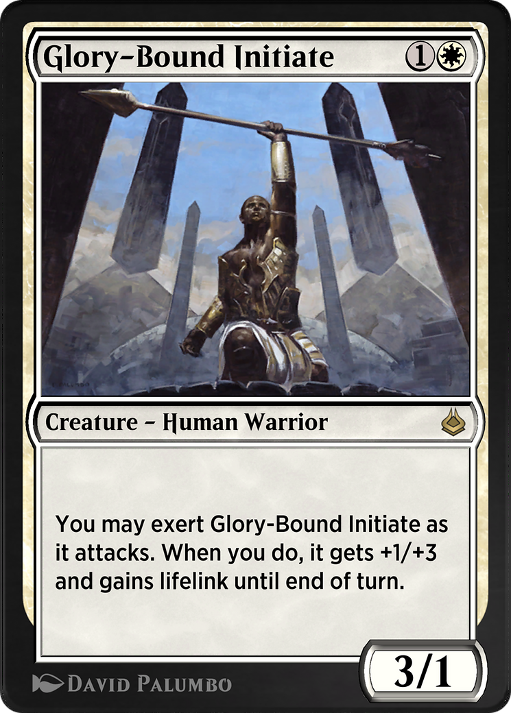 Glory-Bound Initiate  [Amonkhet Remastered]