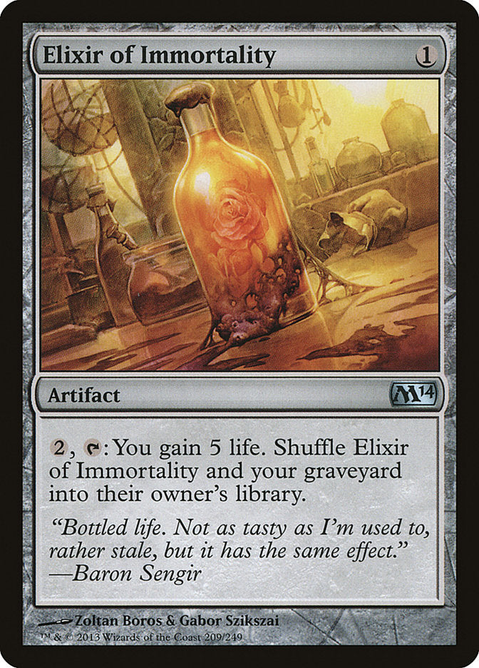 Elixir of Immortality [Magic 2014] Foil