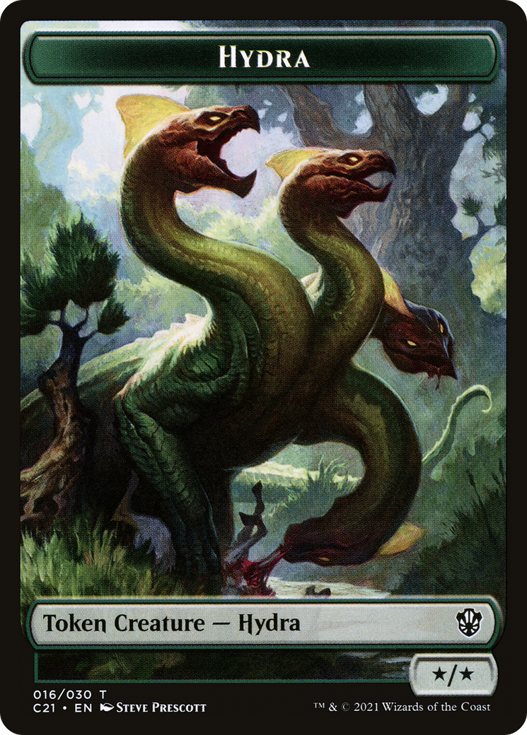 Hydra  [Commander 2021 Tokens]