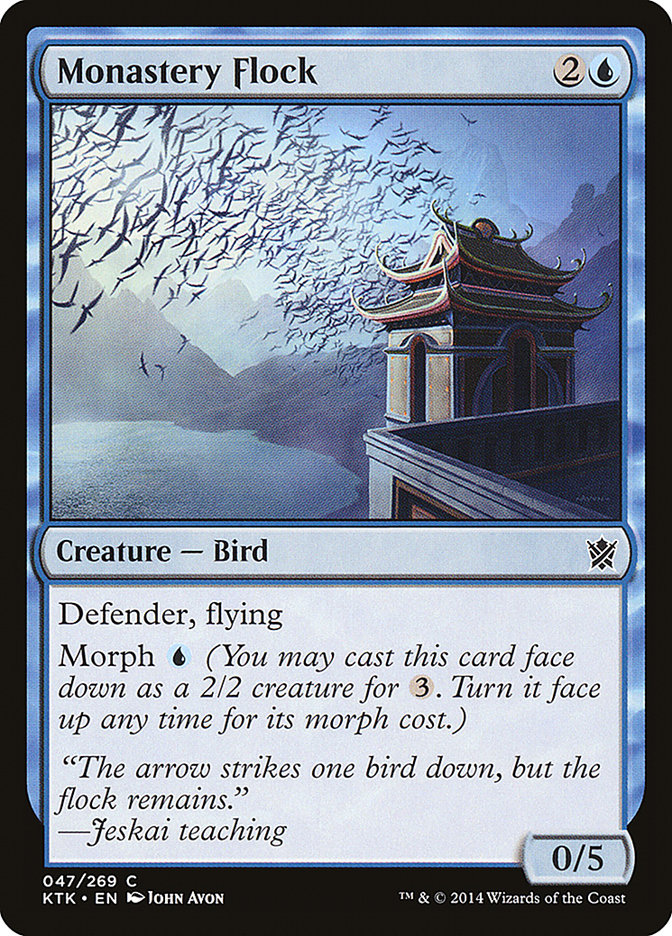 Monastery Flock [Khans of Tarkir] Foil